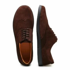 BRIQ Brogue Velours Brown -Outlet ZAQQ Store briq brogue velours brown briq brogue suede brown 40BSeJgKFVJRlqn 1280x1280
